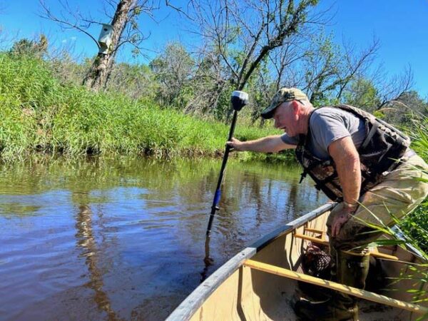 Mark in Canoe