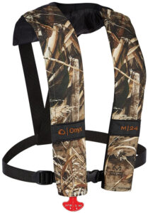 camo inflatable life jackets