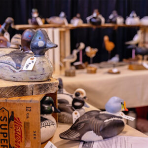Bruce Urben Decoy booth