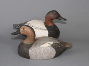 Charles Brisky Canvasbacks. Photo courtesy Wisconsin Sporting Collectibles.