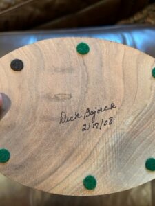 Dick Bajorek Decoy Signature