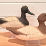 Frank Resop pintail pair decoys