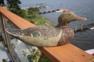 A Gundelfinger Mallard decoy