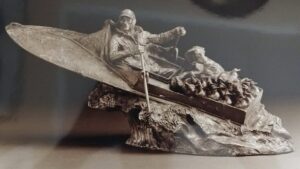 Koelpin, Sr.’s Barneget Bay skiff bronze “Storm Warning”