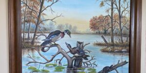 One of Milt Geyer’s paintings