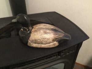 Bluebill Drake carved by Thyrion in 1936