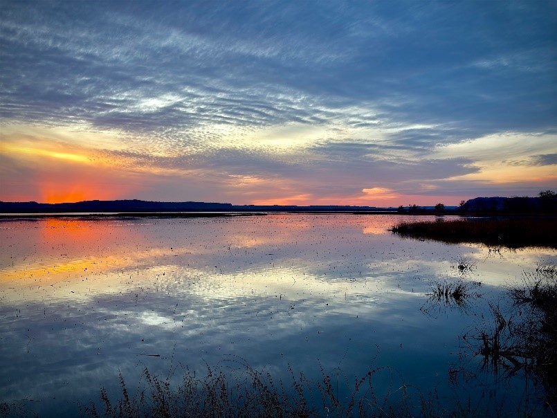 Sunset on Trempeleau